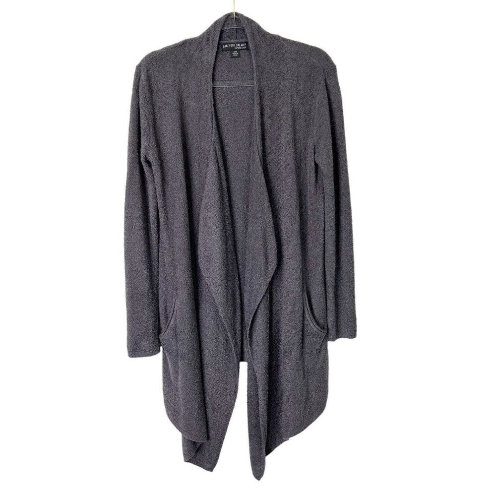 Barefoot Dreams Island Wrap Sweater Womens Small Medium Cozy Chic Open Front